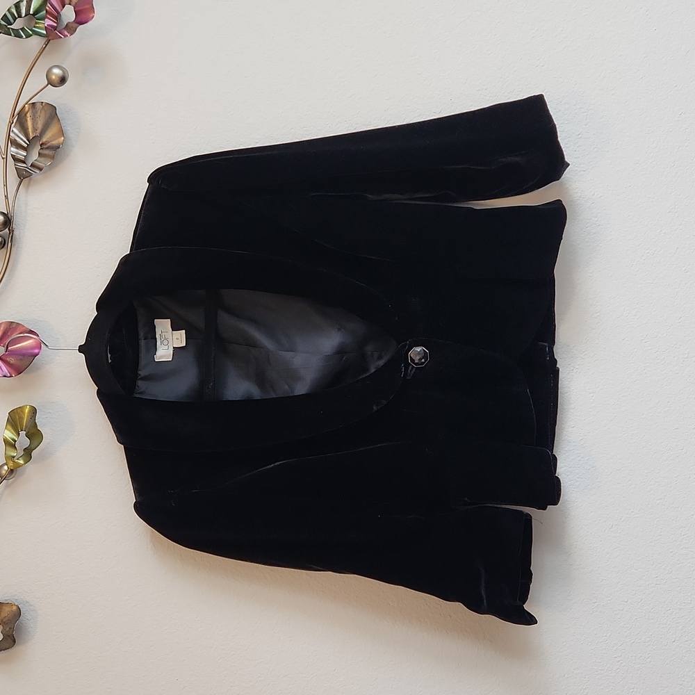 Black Velvet Jacket